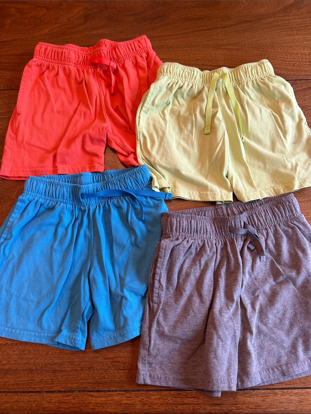 Cat & Jack Pull-On Shorts 4 Pair Size XS 4/5